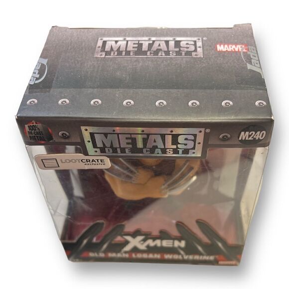 X Men Metal Die Cast Old Man Logan Wolverine - Picture 4 of 5